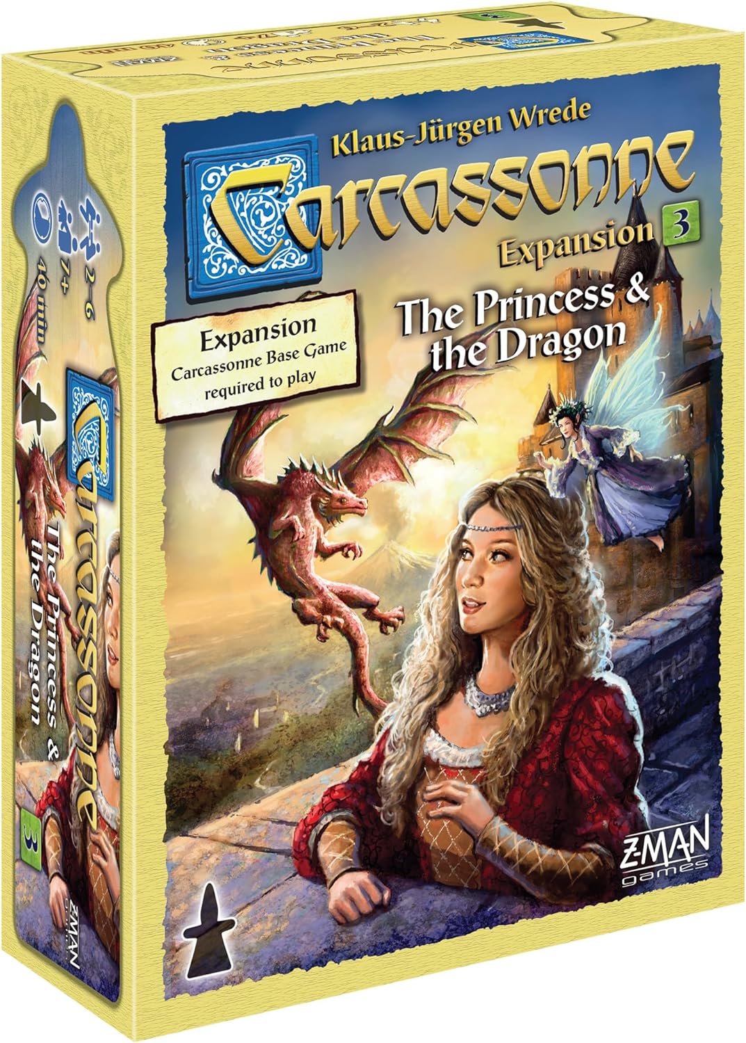 Carcassonne The Princess & The Dragon - WiredVillage Games - Wiredvillage Games